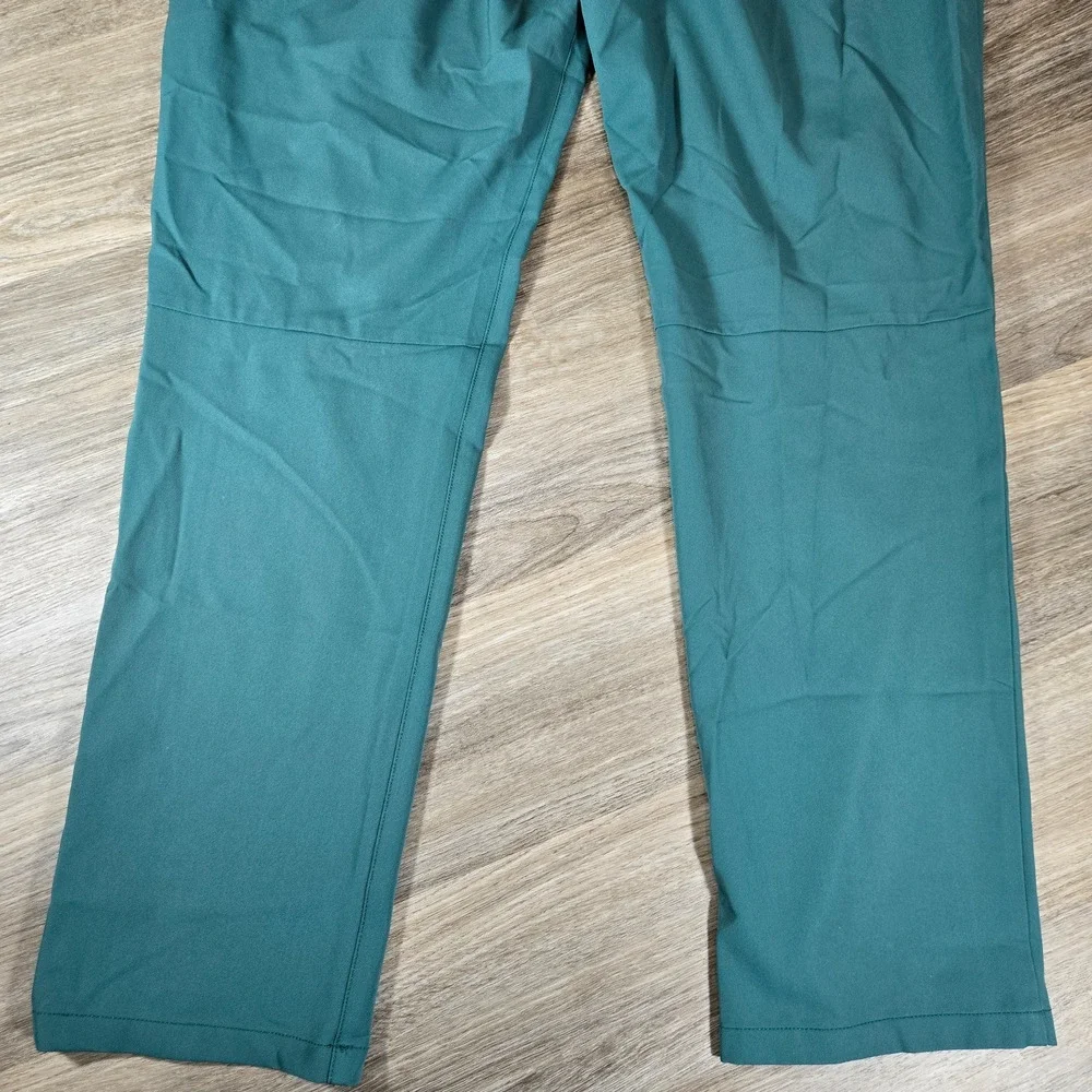 Bonobos Golf Pants Mens 36x32 Green Athletic Fit Performance Stretch Straight
